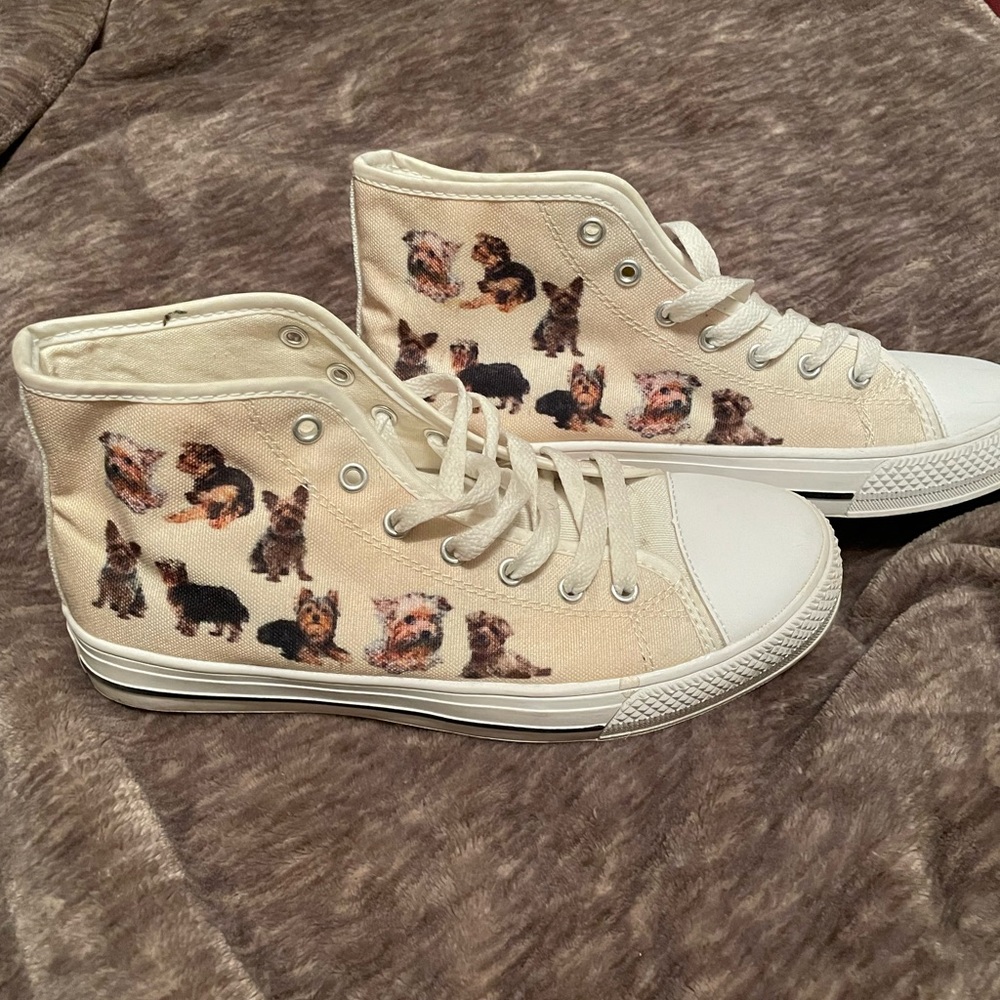 Yorkie sneakers (converse style)